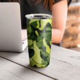 thumbnail image 4 of Camouflage 20oz Coffee Tavel Tumblers, Stainless Steel Mobile Tumbler, Vacuum Insulated Coffee Mug with Lid, Spill-Proof Travel Cup for Hot & Cold Drinks, 4 of 6