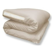 Honest Sleep  3 in. All Organic Wool Wrapped Organic Cotton Shiki Futon Soft Mattress - Eastern King Size