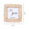 thumbnail image 3 of 2pcs Photo Frames Luxury Style Picture Frames Desktop Display Small Photo Frames, 3 of 6