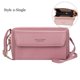 thumbnail image 1 of Bolso de hombro de cuero Pu para mujer, bandolera de doble capa de gran capacidad, portatarjetas, portátil, nuevo xuanjing unisex, 1 of 2