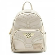 Wonder Woman 84 Gold Mini Backpack with Lasso Zipper Pull by Loungefly