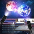 thumbnail image 2 of ShenFei 1pcs Moon Projector, 2 In 1 Moon Earth Projection Lamp, Usb Rechargeable, 360 Rotating Led Atmosphere Led Night Light Y2k Room Decor For Selfie Backgr, 2 of 5