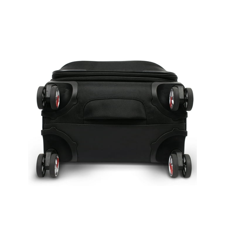 Swisstech Executive 21 Softside Carry-On Luggage, Black, (Walmart Exclusive)