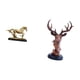 thumbnail image 5 of Figura de caballo,Figura coleccionable de caballo en miniatura,Adorno de caballo de resina,estatua de animal,decoración para el hogar,Figura de cabeza de ciervo,Adorno de cabeza de, 5 of 8