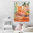 thumbnail image 4 of ONETECH Tapestry Wall Hanging,fruit juice pattern,Tapestry for Bedroom Living Room Home Wall Art Decor, 4 of 7