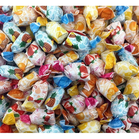 Arcor Fruit Filled Assorted Bon Bons Hard Candy, Bulk 5 Pounds Bag