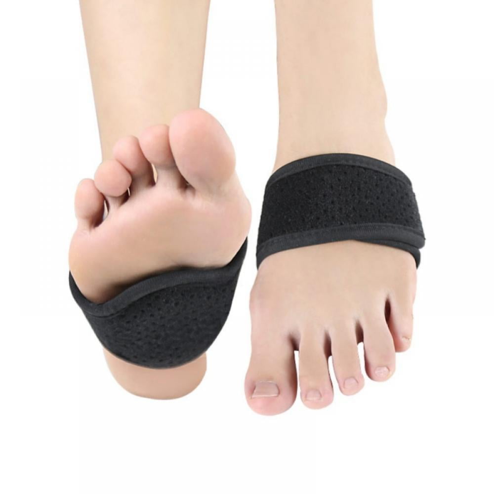 Arch Support Brace (2 Pack) Plantar Fasciitis Gel Strap for Men Women