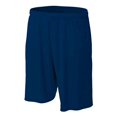 thumbnail image 1 of A4 Short de 9 Po avec Poches Latérales, Bleu Marine, XX-Large, 1 of 1