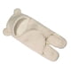 thumbnail image 5 of Saco de dormir para bebé, color albaricoque, estilo oso, grueso, suave, cálido, ligero, para cochecito de bebé, para el hogar y al aire libre, 25,6 x 28,0 pulgadas, para bebés de 3 a 6 meses, 5 of 12