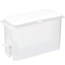 icolorfuled 1 Gallon Drink Dispenser with Spigot for Fridge and Parties