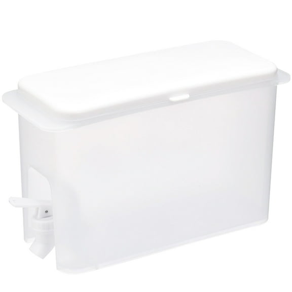 icolorfuled 1 Gallon Drink Dispenser with Spigot for Fridge and Parties