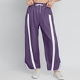 thumbnail image 1 of WILLBEST Pantalones Deportivos Holgados y Anchos para Mujer, con Cintura Alta Elástica y Cordón Ajustable, Ideales para Entrenamiento y Ocio. Grande, 1 of 8