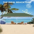 thumbnail image 3 of 10x20 pop - up canopy tent (no side walls): 3 adjustable heights, 6 sandbags, 3 of 8