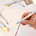 thumbnail image 5 of 6x 0.5mm Neutral Pens Quick-Drying Gel Ink Pen Cute Sea Salt Cheese Writing Pen, 5 of 14