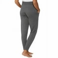 thumbnail image 5 of Calvin Klein Ladies' Jogger, 2-pack 1580761 (Black/Ashford Grey Heather, X-Large), 5 of 6