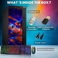 thumbnail image 4 of AXOII Tour PC de Bureau RVB Personnalisée, Processeur Intel Core i5 16 Go RAM 256 Go SSD Wi‐Fi Bluetooth, 4K Prend en Charge HDMI DisplayPort, Windows 11 Pro Remis à Neuf, 4 of 4