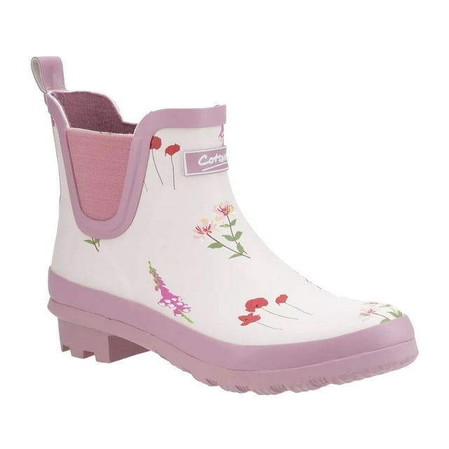 Cotswold Bottes de Pluie à Fleurs Sauvages pour Femmes