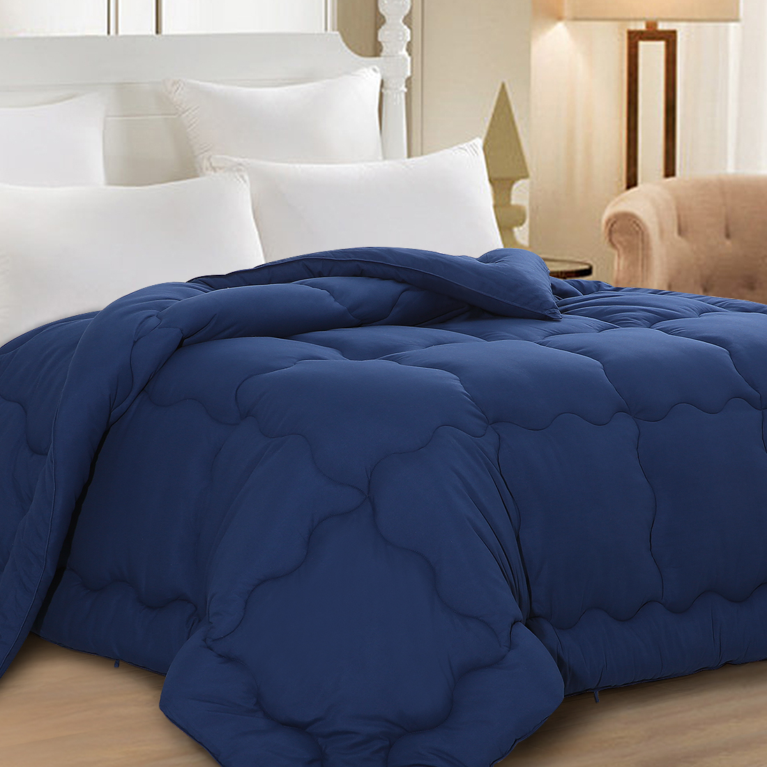 Harkawon All Season Down Alternative Twin Comforter, Winter Warm