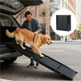 thumbnail image 2 of Jopath Dog Ramp for Car Portable Pet Steps 71" Long & 19.3" Wide Portable Dog Ramps for Large Dogs with Non-Slip Rug Surface Dog Car Ramp for SUV Car & Truck, Folding Dog Ramp Up to 250LBS, 2 of 10