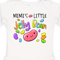 thumbnail image 4 of Inktastic Mimi's Little Jellybean Cute Easter Candy Boys or Girls Long Sleeve Baby Bodysuit, 4 of 5