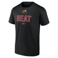 thumbnail image 2 of Men's Tyler Herro Black Miami Heat Behind The Back Name & Number T-Shirt, 2 of 3