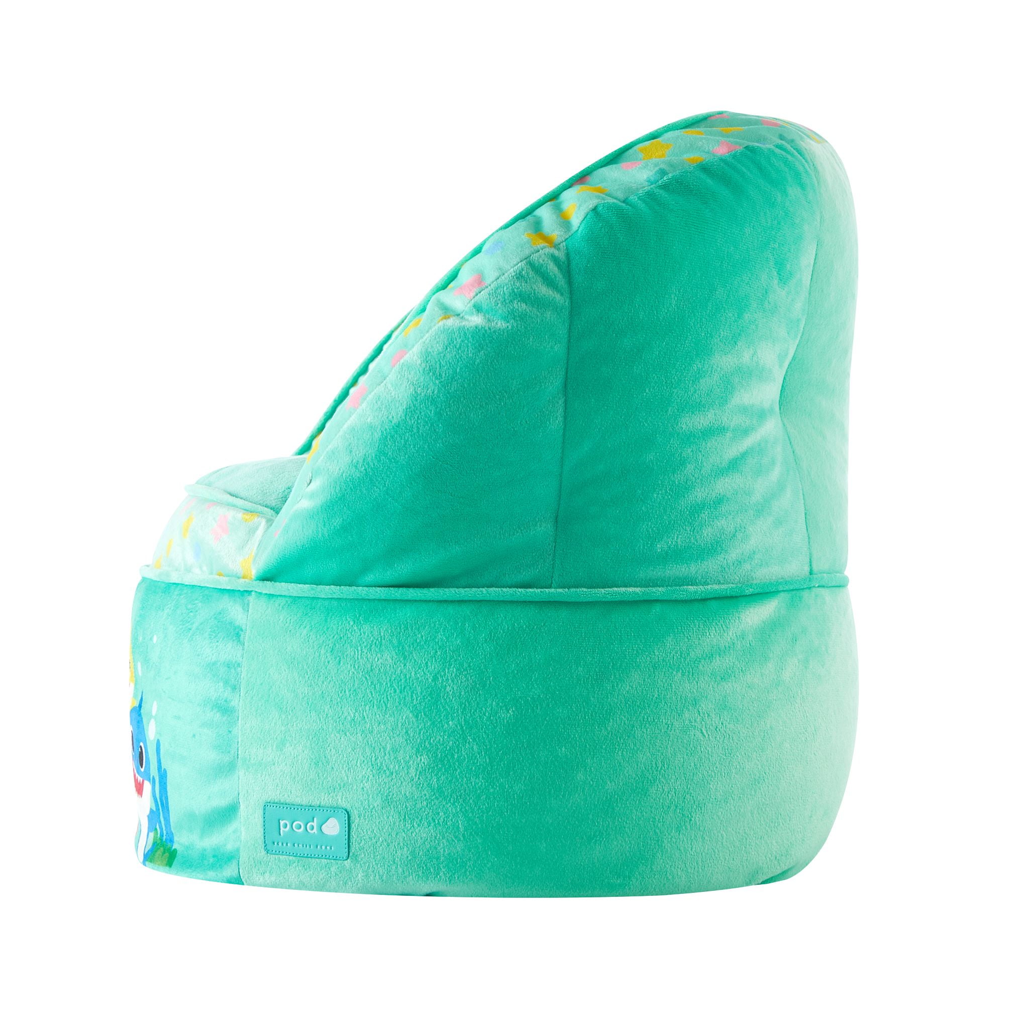 Pinkfong Baby Shark Blue Polyester Bean Bag Walmart
