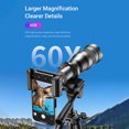 thumbnail image 4 of APEXEL APEXEL APL-60XFR50 60X Magnification HD Monocular Telescope with 50mm Lens, Tripod, and Phone Mount for 4K Viewing, 4 of 7