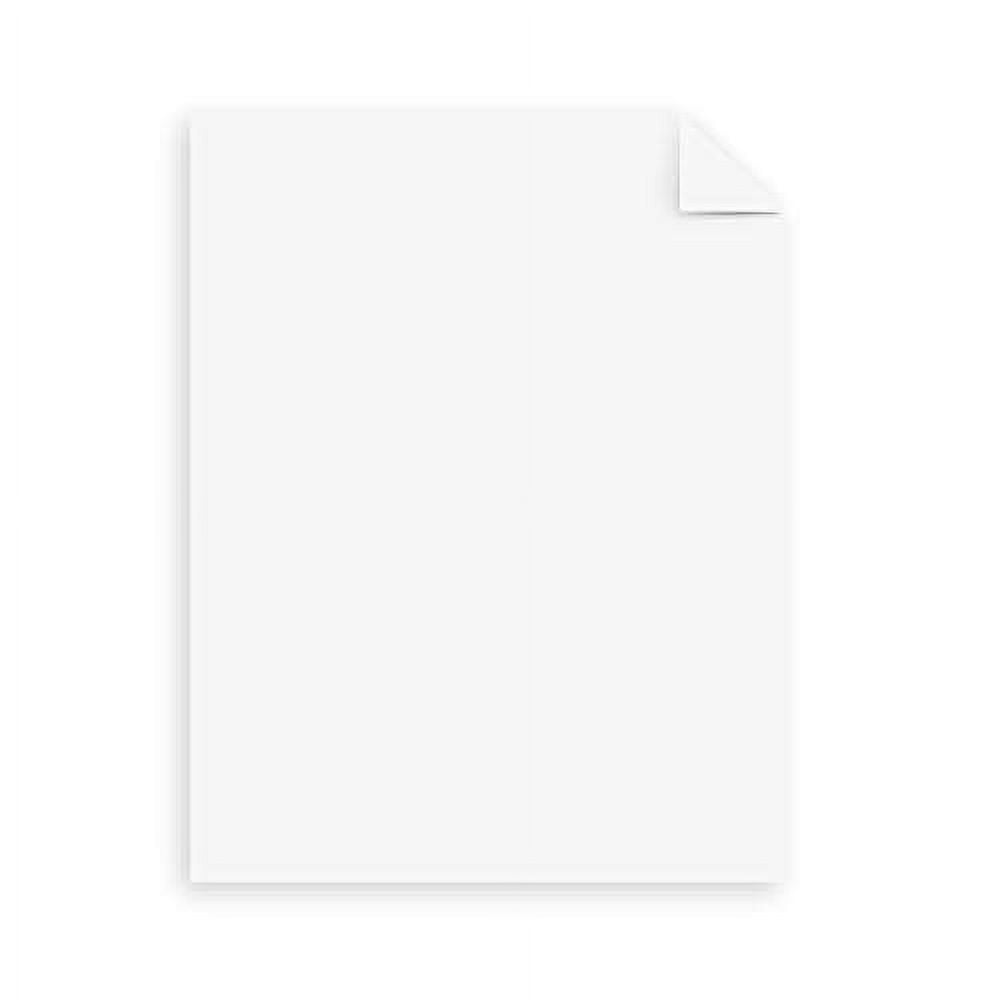 Neenah Bright White Mega Collection Coverstock, 8.5 x 11, 65 lb/176 gsm,  96 Brightness, Bright White, 325 Sheets, MORE SHEETS! (91632)
