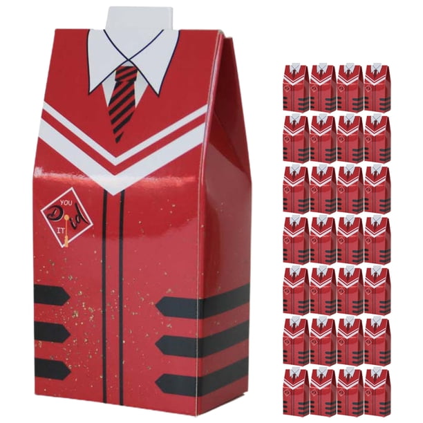 50 cajas de dulces de graduación, regalos para fiestas de graduación, cajas de regalo de graduación, cajas de dulces de papel.