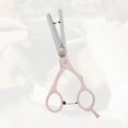 thumbnail image 4 of Unique Bargains 1 Pc Tooth Shears Hair Cutting Scissors for Hair Styling Pink, Silver Tone, 4 of 7