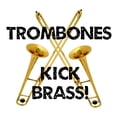 thumbnail image 2 of CafePress - Trombones Kick Brass 3.5 Button - 3.5" Button, 2 of 3