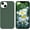 Army Green, variant on Compatible with iPhone 14 Case, Soft Silicone Gel Rubber Bumper Microfiber Lining Hard Back Shockproof Protective Phone Cover for iPhone 14 6.1", Army Green