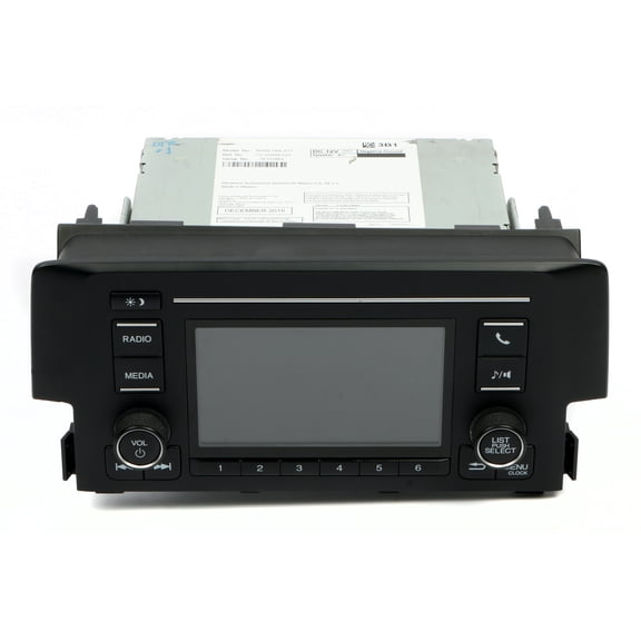 Restored 2016 Honda Civic OEM AM FM Radio Stereo Receiver w Satellite 39100-TBA-A11 (Refurbished)
