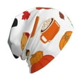 thumbnail image 6 of Gaeub Fall Pumpkins Print Beanie Hats for Men Women,Winter Caps,Knit Cuffed Beanie,Cuffed Cap,Great for Winter Activities, 6 of 7