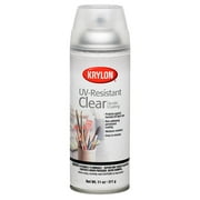 Krylon UV Resistant Clear Coating Clear Gloss 11 oz Spray Paint