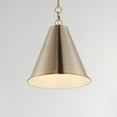 thumbnail image 4 of 15162HR-Maxim Lighting-Veritas - 1 Light Pendant-15.5 Inches Tall and 12 Inches Wide-Heritage Finish, 4 of 4