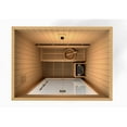 thumbnail image 3 of Golden Design Saunas Golden Designs Sundsvall Edition 2 Person Traditional Steam Sauna - Canadian Red Cedar, 3 of 6