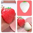 thumbnail image 2 of Color Changing Lights,Strawberry TPR Decompression Ball Pinch Toy Changes Color Under Light,Soft Stress Relief Squeeze Ball Gift,Color Changing Stress Ball, 2 of 9