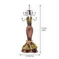 thumbnail image 3 of Hzzsbu Jewellery Display Dress Lady Mannequin Jewelry Holder Organizer Rings Display Earrings Stand Hanging Necklace Bracelets Rack, 3 of 7