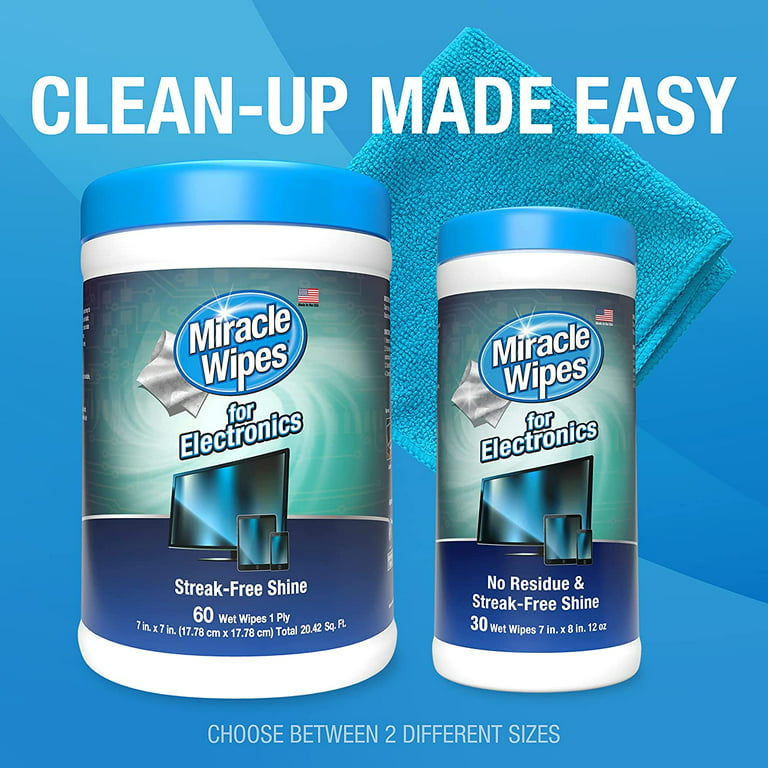 3 Pack Miracle wipes for stainless steel 30 wet wipes in each pack Made in  USA