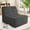 Dark Gray, variant on Tapoja Bean Bag Chair, Chenille Floor Sofa Foam Lazy Couch, Adult Bean Bags for Living Room Bedroom Apartment Dorm, White