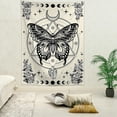 thumbnail image 2 of 1pc 75x100cm Butterfly Print Tapestry,Wall Hanging Polyester Fiber Square Decorative Tapestry for Living Room Bedroom Decoration (Butterfly 1), 2 of 7