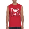 thumbnail image 1 of Artix - Men's Graphic T-Shirt Sleeveless, up to Men Size 3XL - Dog Dad, 1 of 4