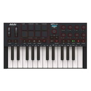 Akai Professional MPK Mini 4 25-Key MIDI Keyboard Controller Black with Case Package