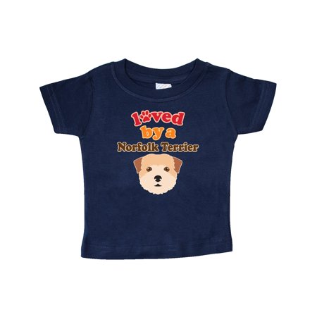 

Inktastic Norfolk Terrier Dog Lover Gift Baby Boy or Baby Girl T-Shirt