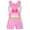 Pink Diamond Glow, variant on Aideaone Girls Gymnastics Leotards Toddler Unitard Biketard Clothes Cute Kid Dance Outfit 2-10T
