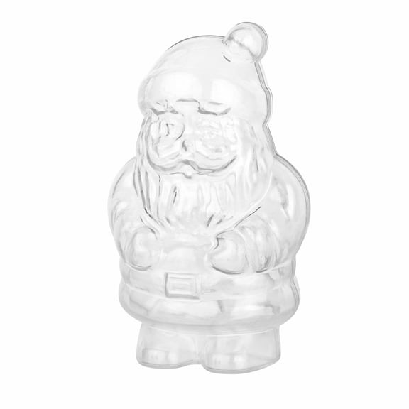Santa Shaped Acrylic Candy Boxes 16 Pack 4.72"X2.36"X1.96"