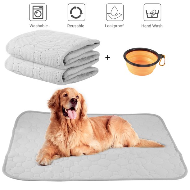 LUXMO Dog Training Pads Puppy Pee Pads, Washable Reusable Dog Training