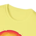 thumbnail image 3 of Volcano Hawaii Sun Set Unisex Softstyle T-Shirt Boho Style, 3 of 3