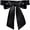 Black, variant on Women's Wedding Sash Belt Ribbon Satin Scarf Waist Belts for Special Occasion Dress Bridal Sash Belt (3.5'' Wide x 98.4" Length, Black)